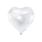 ballon aluminium coeur blanc ballon aluminium coeur blanc