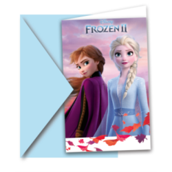 cartons invitations reine des neiges