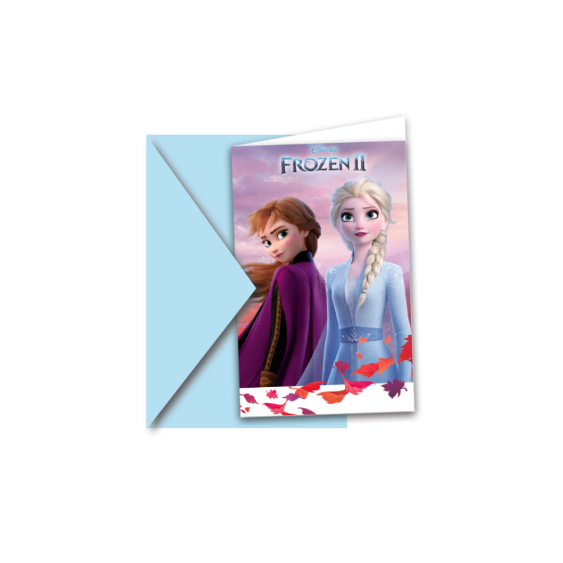 cartons invitations reine des neiges