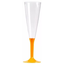 flutes champagne mandarine