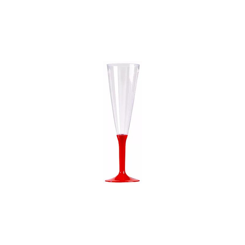 flutes champagne rouge