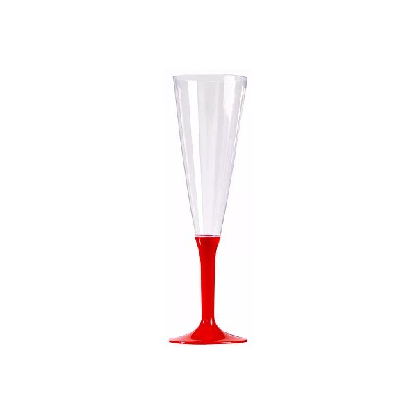 flutes champagne rouge