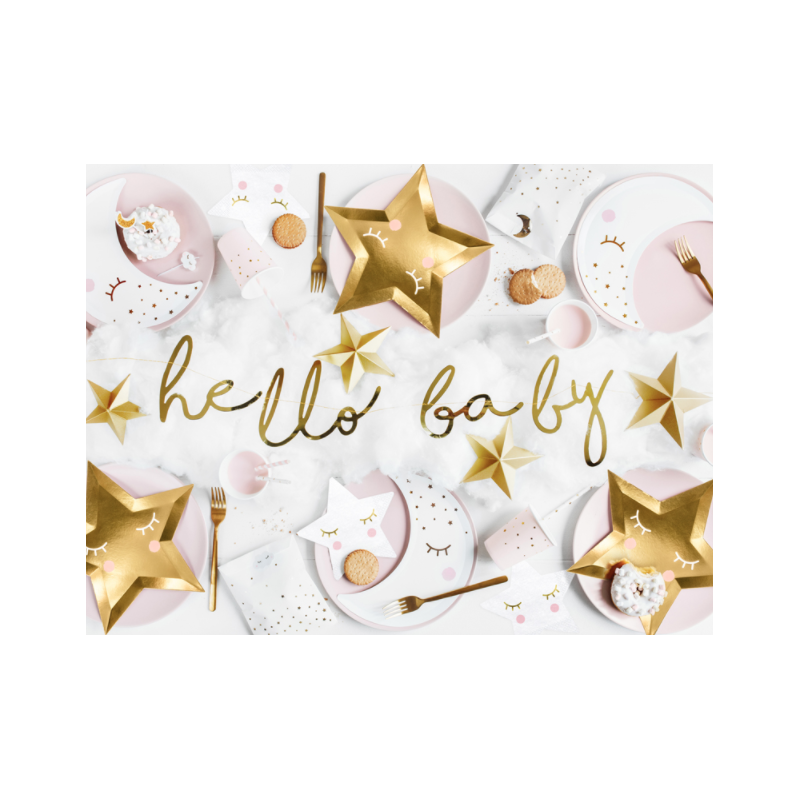 table avec serviettes étoiles