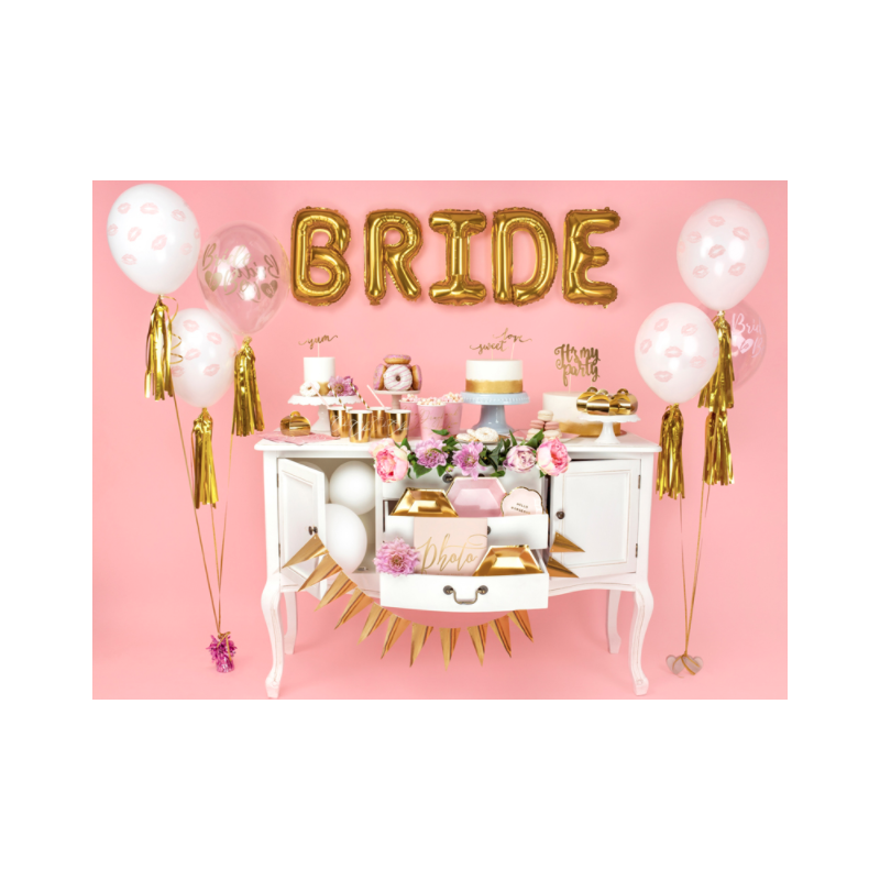 paille rose pois blanc ambiance