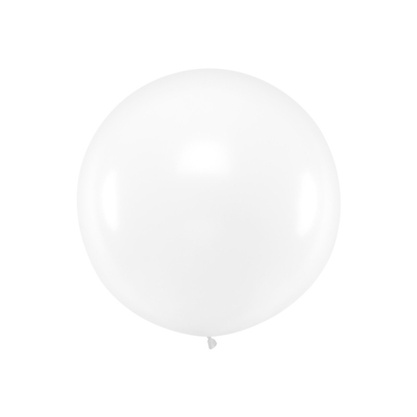 ballon rond géant transparent
