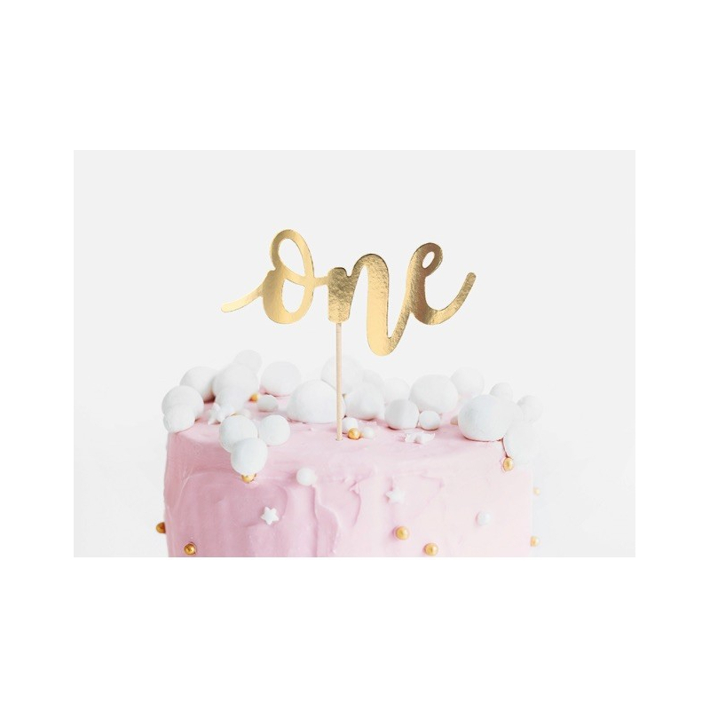 cake topper anniversaire un an gateau