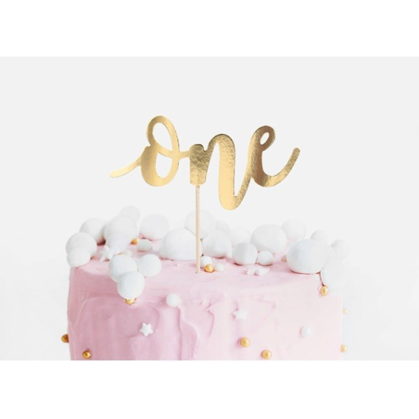 cake topper anniversaire un an gateau