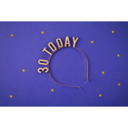 serre-tête anniversaire 30 ans