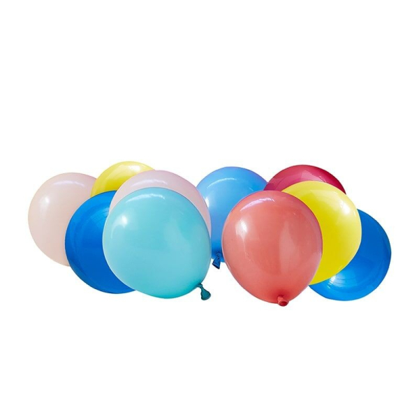 mini ballons multicolore