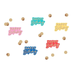 confettis happy birthday