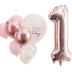 ballons anniversaire fille