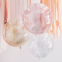 ballon paillettes colore