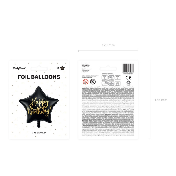 ballon etoile anniversaire pack ballon etoile anniversaire pack