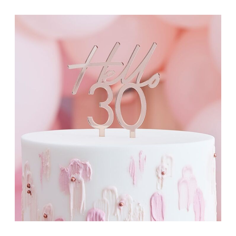 cake topper anniversaire