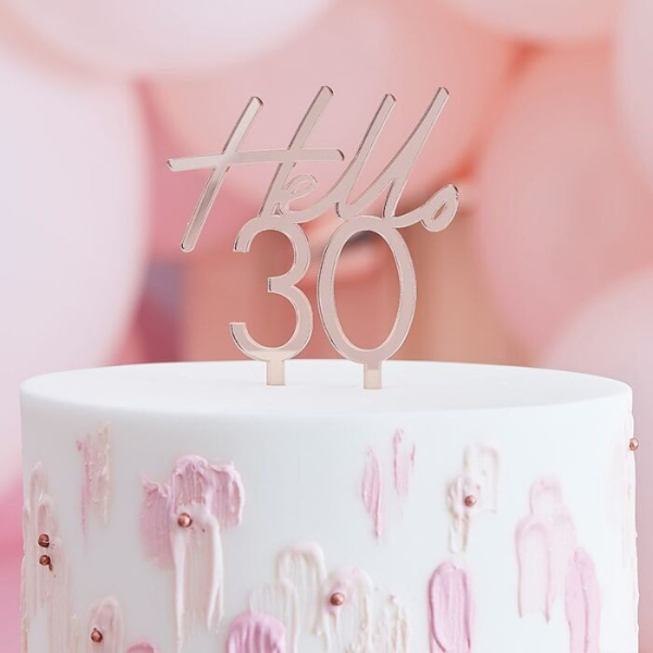 cake topper anniversaire
