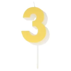 Bougie d'anniversaire chiffre 8 7,5 cm : Deguise-toi, achat de Decoration /  Animation