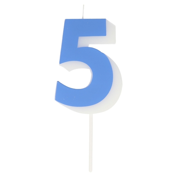 bougie chiffre 5 bougie chiffre 5