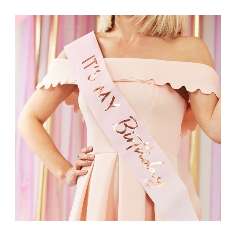 echarpe anniversaire