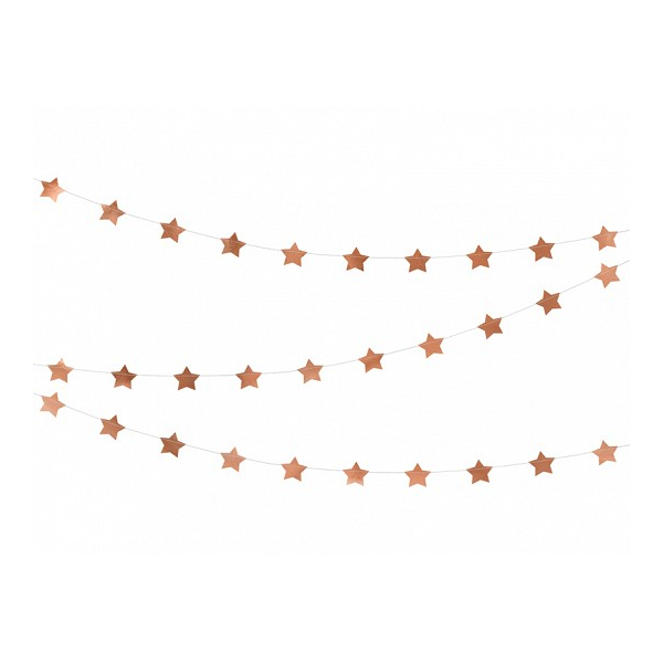 guirlande rose gold etoile guirlande rose gold etoile