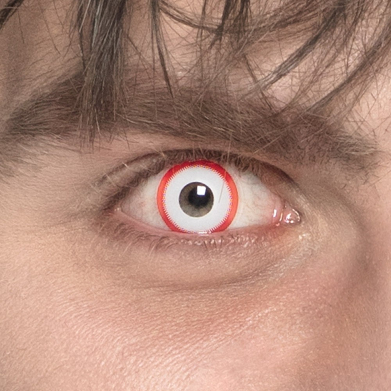 lentilles halloween psycho