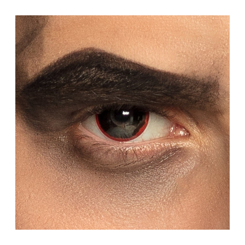 lentilles demon halloween