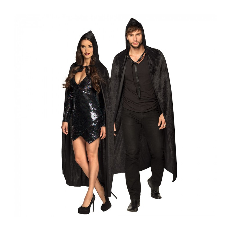 cape noire adulte couple