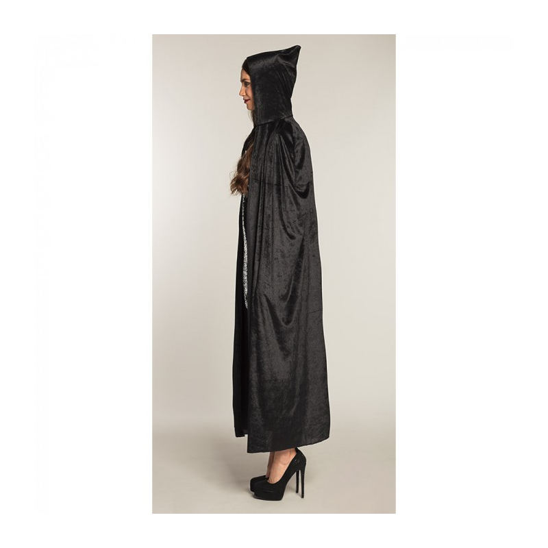 cape noire adulte costume