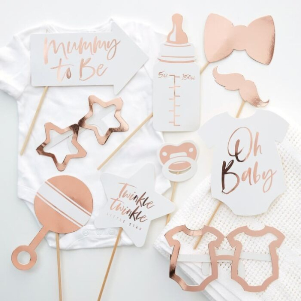 accessoires Photo Booth rose gold