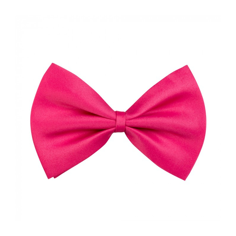 noeud papillon rose vif