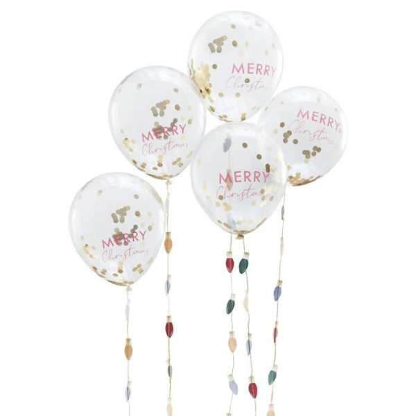 ballons noel ampoules