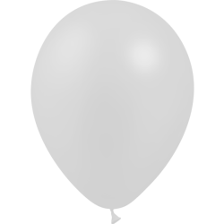 mini ballons argent