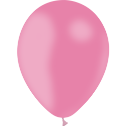 mini ballons rose