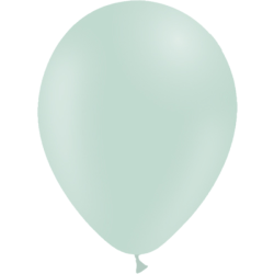 mini ballons vert menthe