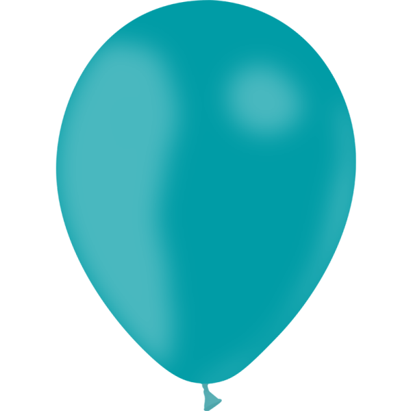 mini ballons turquoise