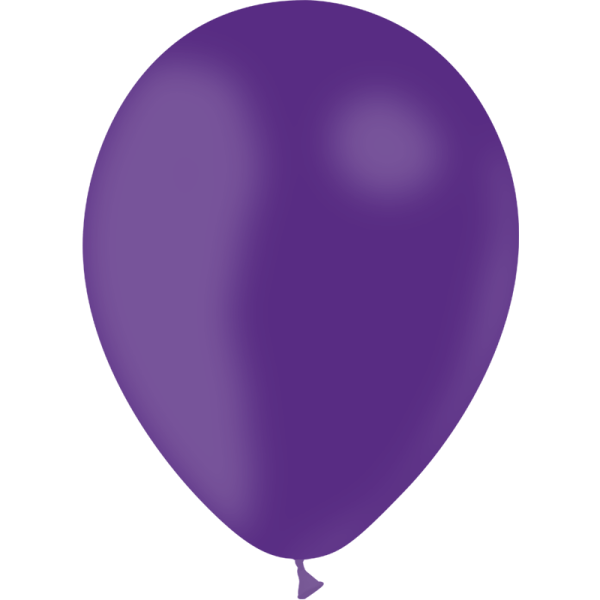 mini ballons violet