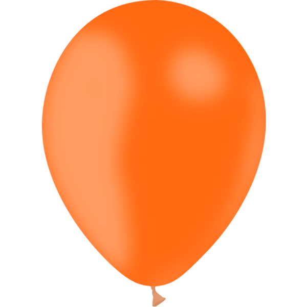 mini ballons orange