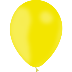 mini ballons jaune