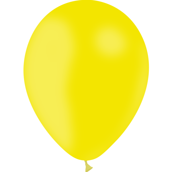 mini ballons jaune