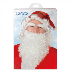 set bonnet pere noel adulte