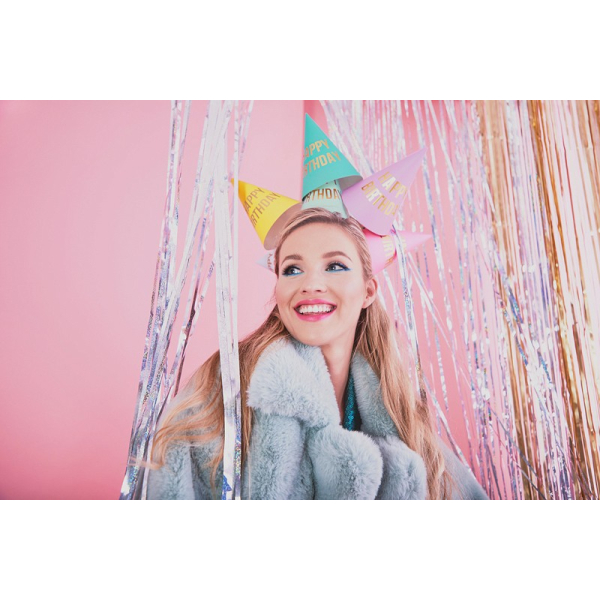 chapeaux pastel cône happy Birthday chapeaux pastel cône happy Birthday