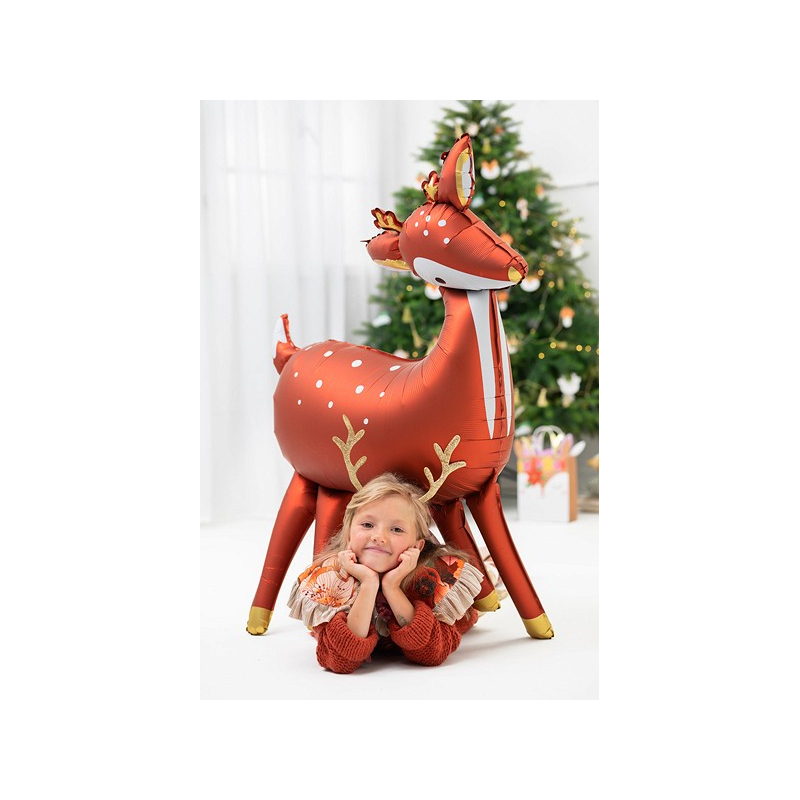 ballon aluminium cerf enfants