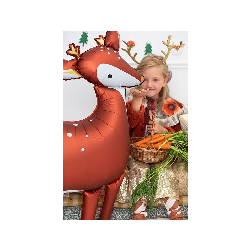 ballon aluminium cerf effets