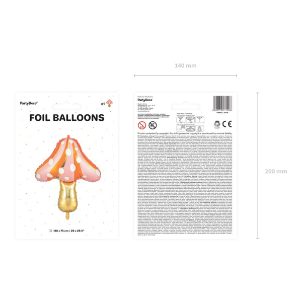 ballon champignon aluminium pack