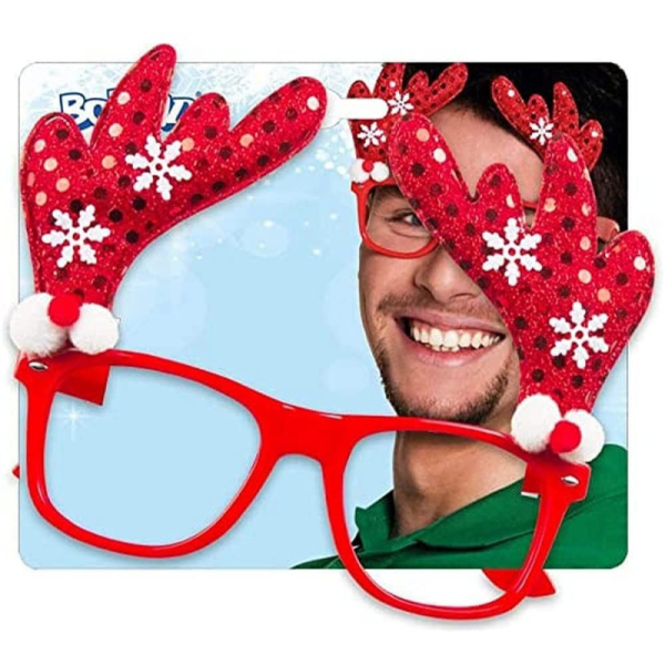 lunettes rennes rouges noel pack