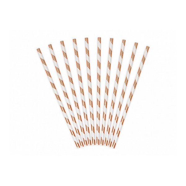 pailles rayees roses gold pailles rayees roses gold