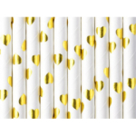 pailles blanches et dores coeurs pailles blanches et dores coeurs