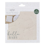 serviettes baby shower beige pack serviettes baby shower beige pack