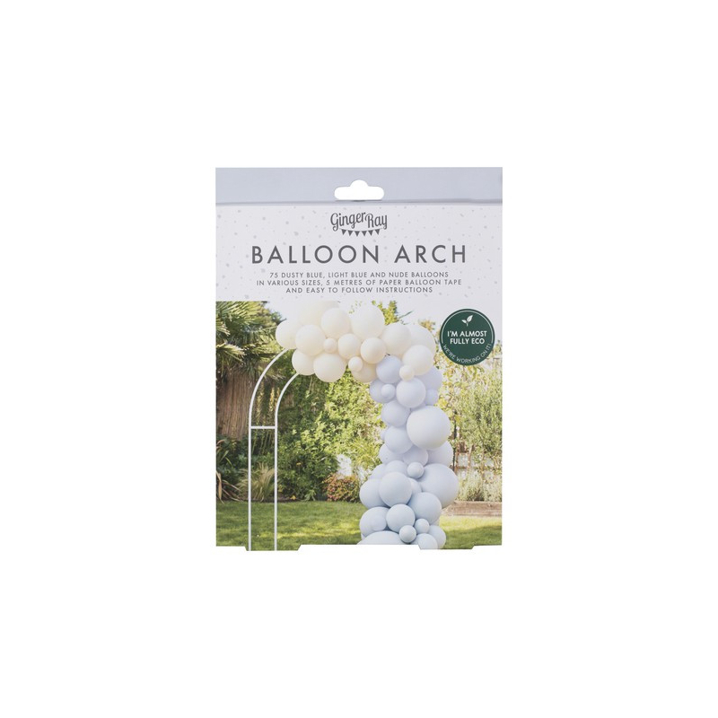kit arche ballon bleu pack