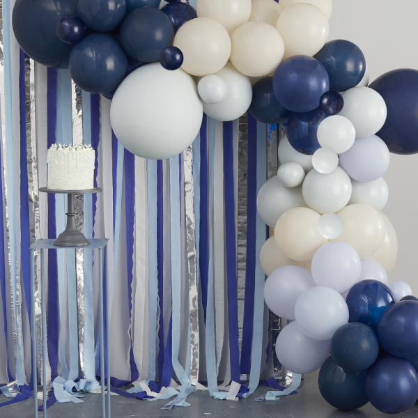 kit arche ballons bleus