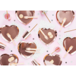 assiettes coeurs roses table assiettes coeurs roses table